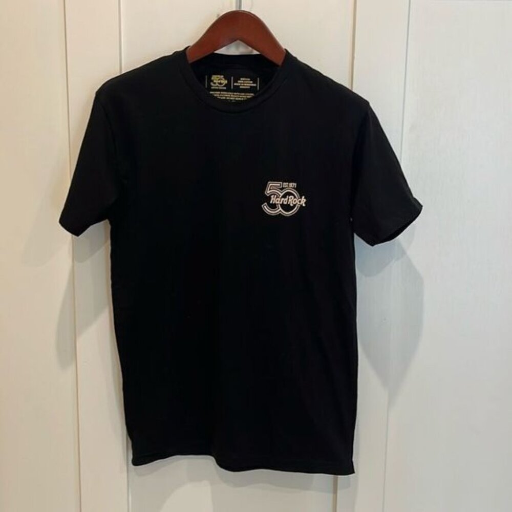Hard Rock Cafe 50 year Cincinnati SS T-shirt